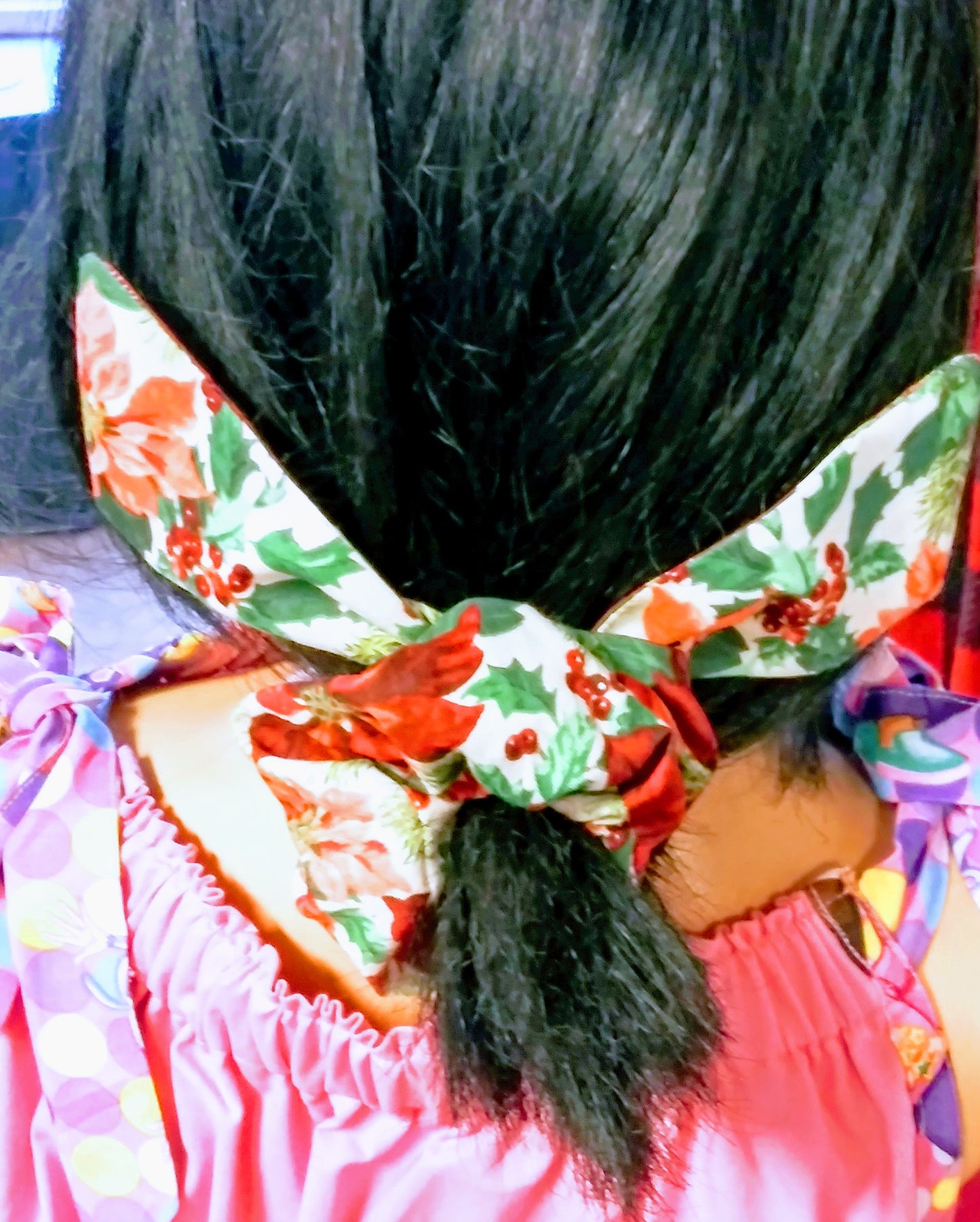 Handmade Bunny Ears Scrunchie - Little N Kute Boutique