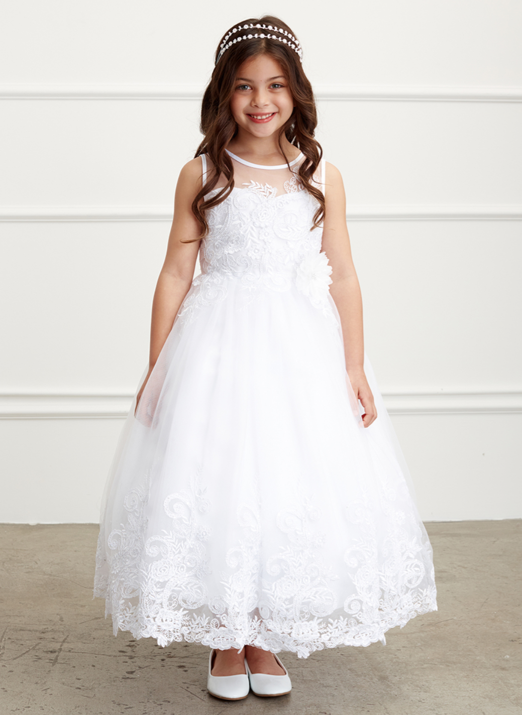 Girls First Communion Dress, Holy Communion Dresses Little N Kute Boutique Girls First Communion Dress, Holy Communion Dresses Little N Kute Boutique