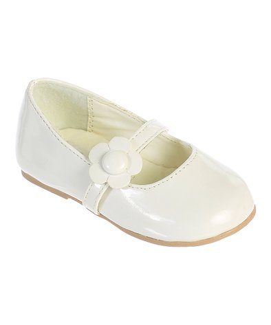 Baby Girls Floral Mary Jane Dress Shoes Patent - Little N Kute Boutique