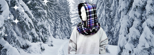 Hooded Fleece scarf