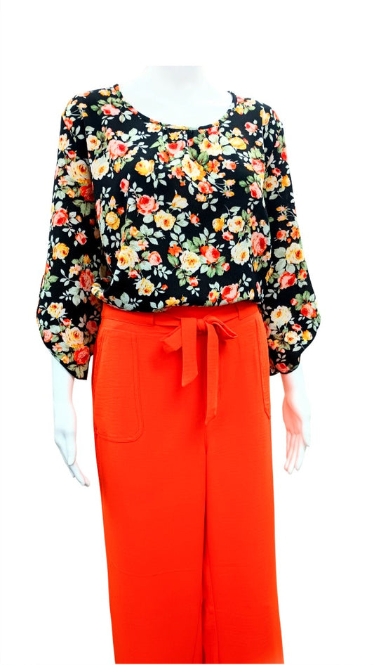 Women's Floral Blouse