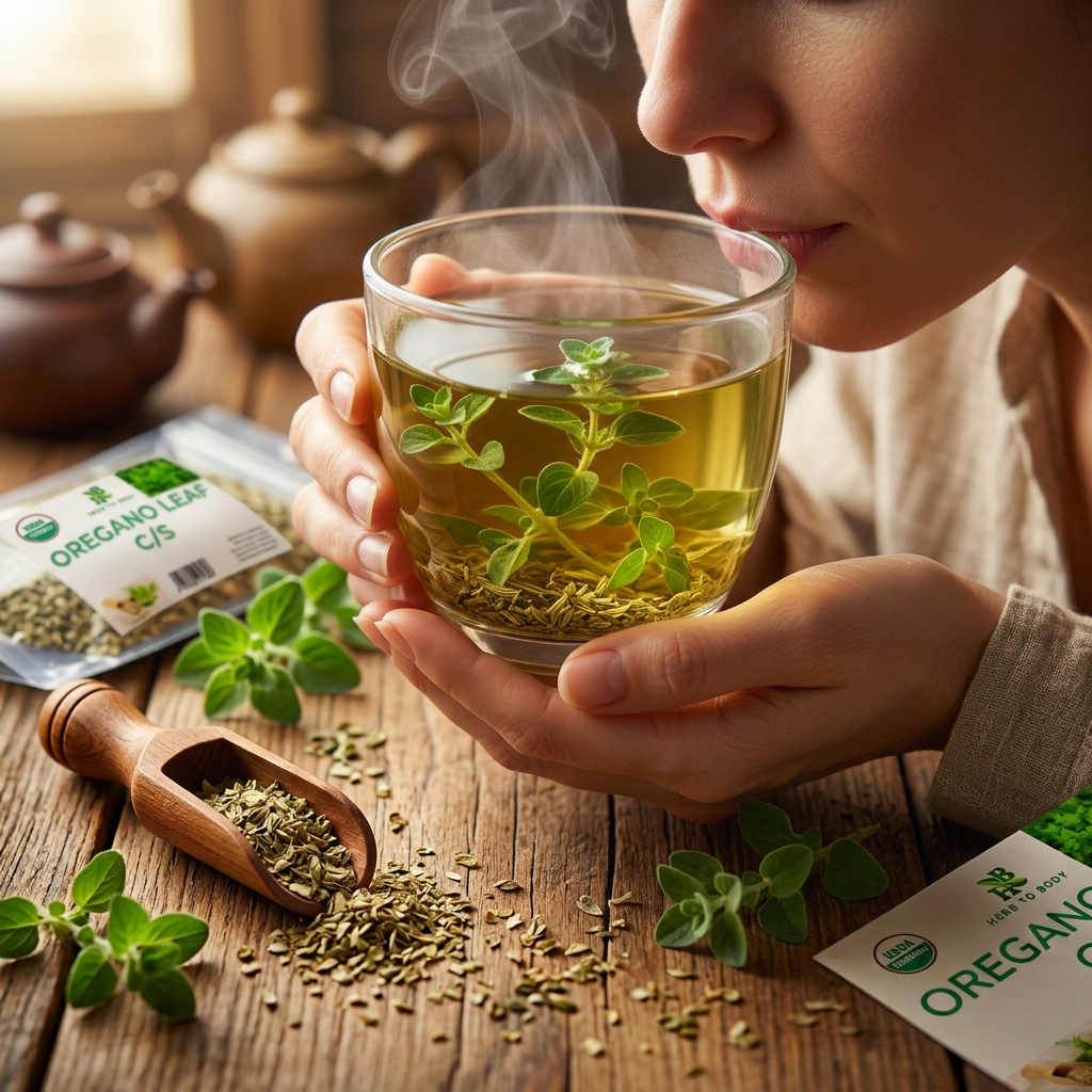 Oregano Loose Leaf – Dried Oregano for Tea & Cooking