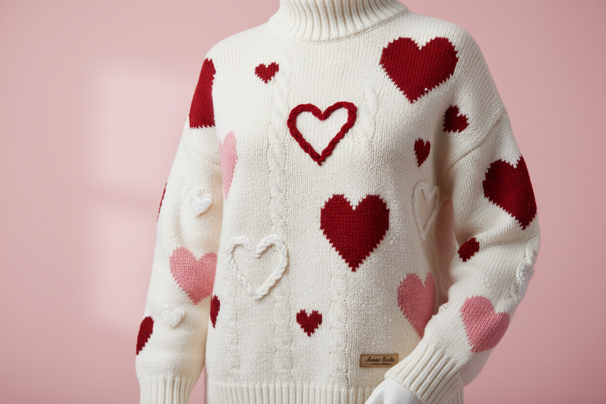 valentine's day sweater