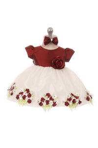 Baby  Girls Holiday Christmas  Dresses  Size 6-24M - Little N Kute Boutique