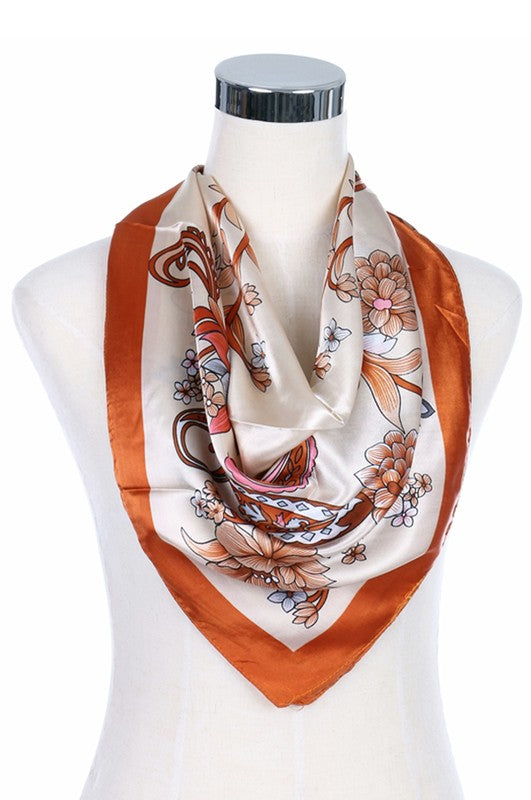 Women's Silk Scarf - Little N Kute Boutique