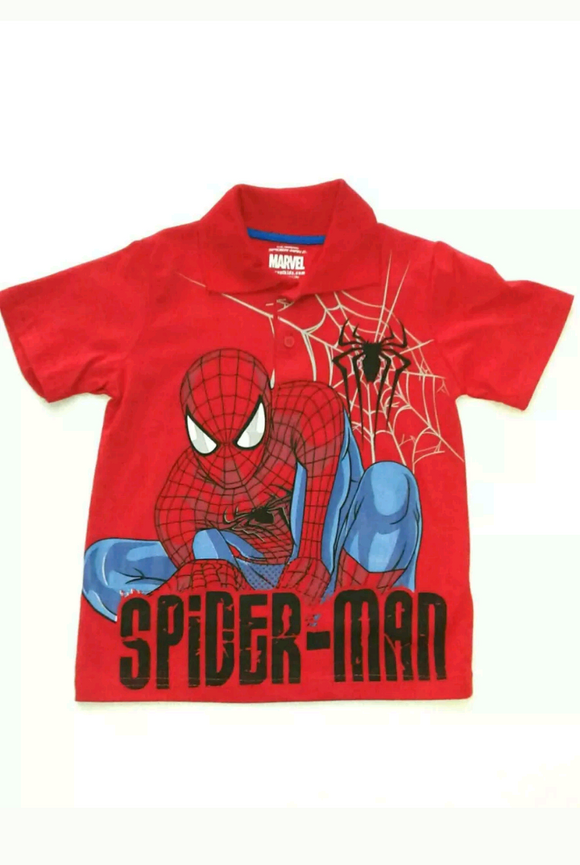 Boys Spider-Man Polo Shirt - Little N Kute Boutique