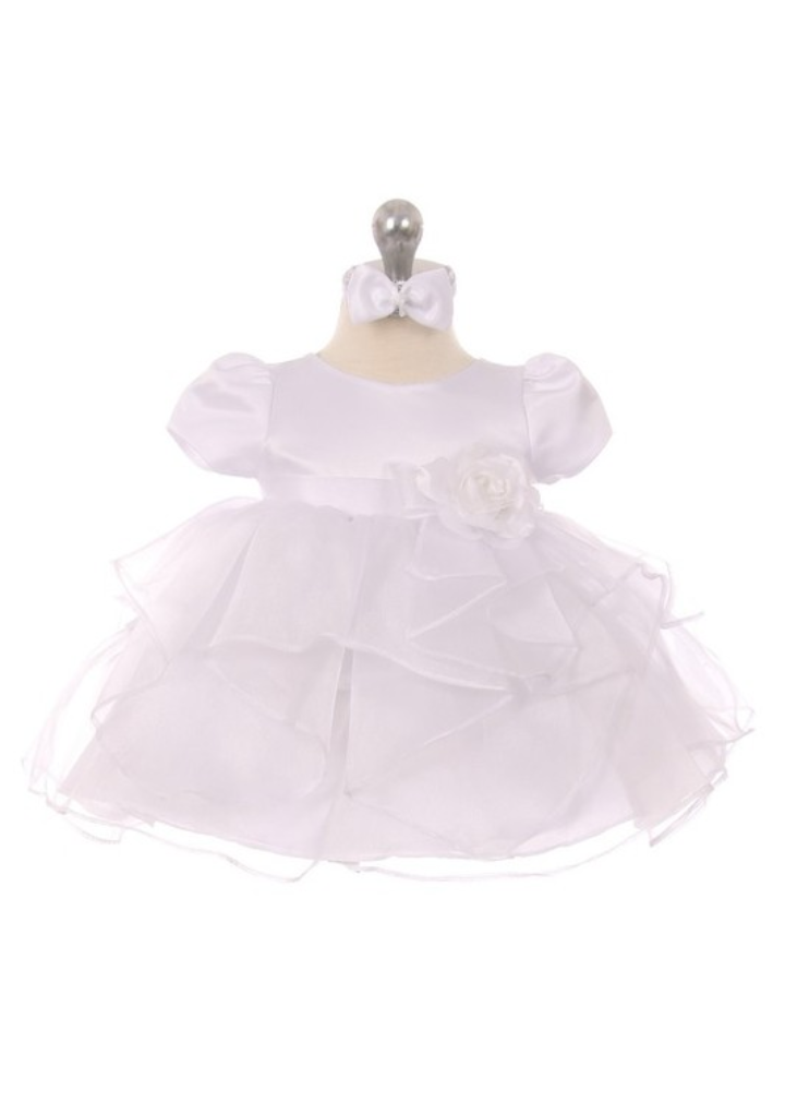 Infant Baby Girls Christening Dresses - Little N Kute Boutique