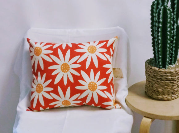 Cushion pillow cover Cotton Square Throw Pillow  Sofa Cushion floral - Little N Kute Boutique