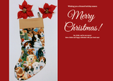 Puppies Christmas Stockings for Pet