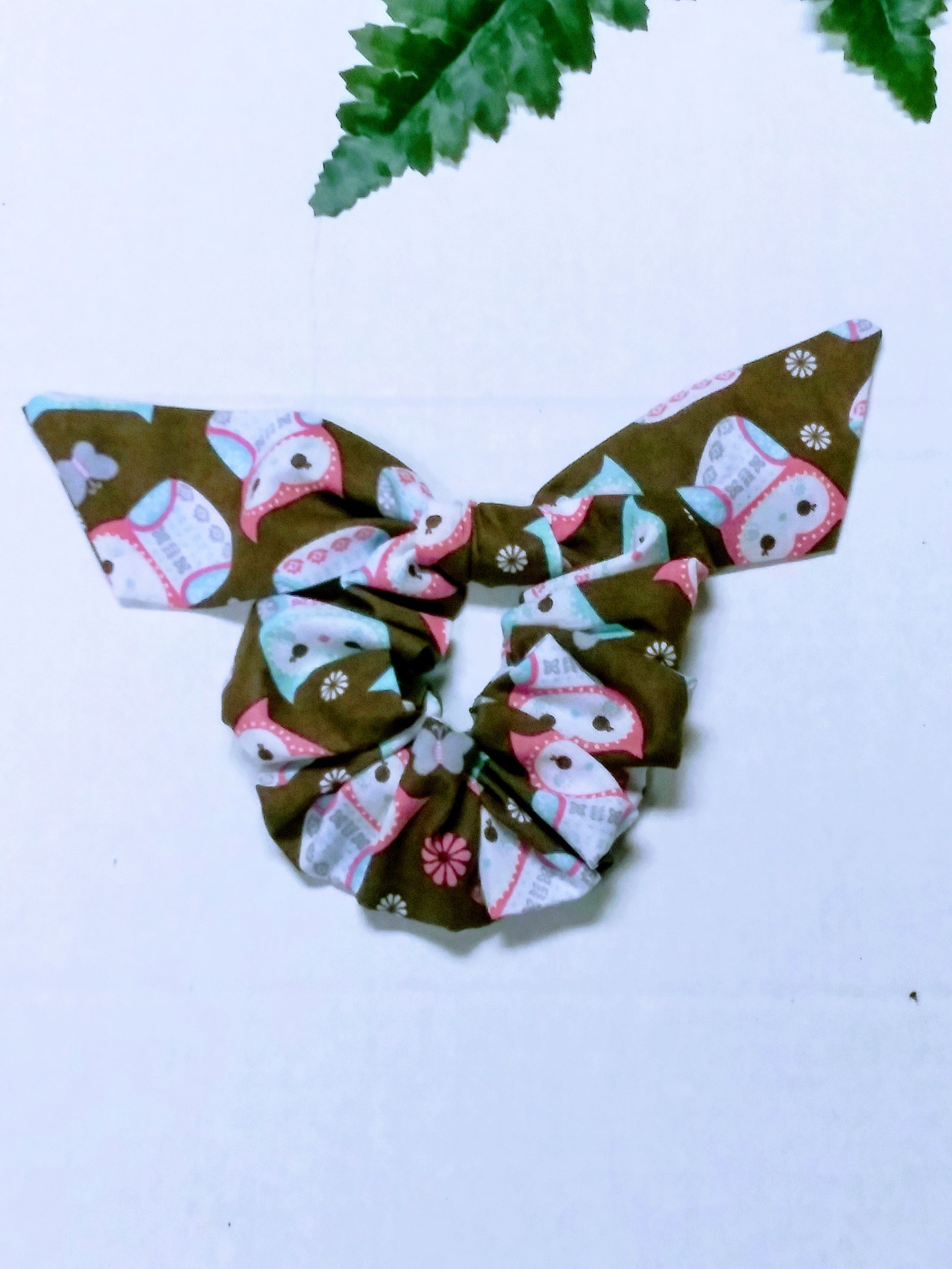 Handmade Bunny Ears Scrunchie - Little N Kute Boutique