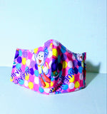 Kids Cotton Fabric Mask - Washable & Reusable - Little N Kute Boutique