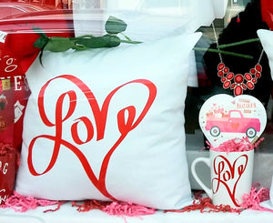 Valentine's Day Decorative Pillow