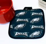 Eagles Hanging Double Layer Dish Towel w/ Pot Holder