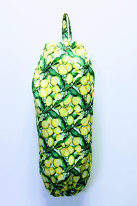 Lemons Grocery Plastic Bag Holder