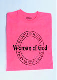 Blood Bought Women Of God Holy Ghost Filled Women's Christian T-shirt