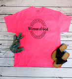 Blood Bought Women Of God Holy Ghost Filled Women's Christian T-shirt