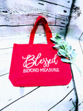 Blessed Beyond Measure Tote bag