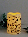 Memorial Candle In Loving LED Battery Operated