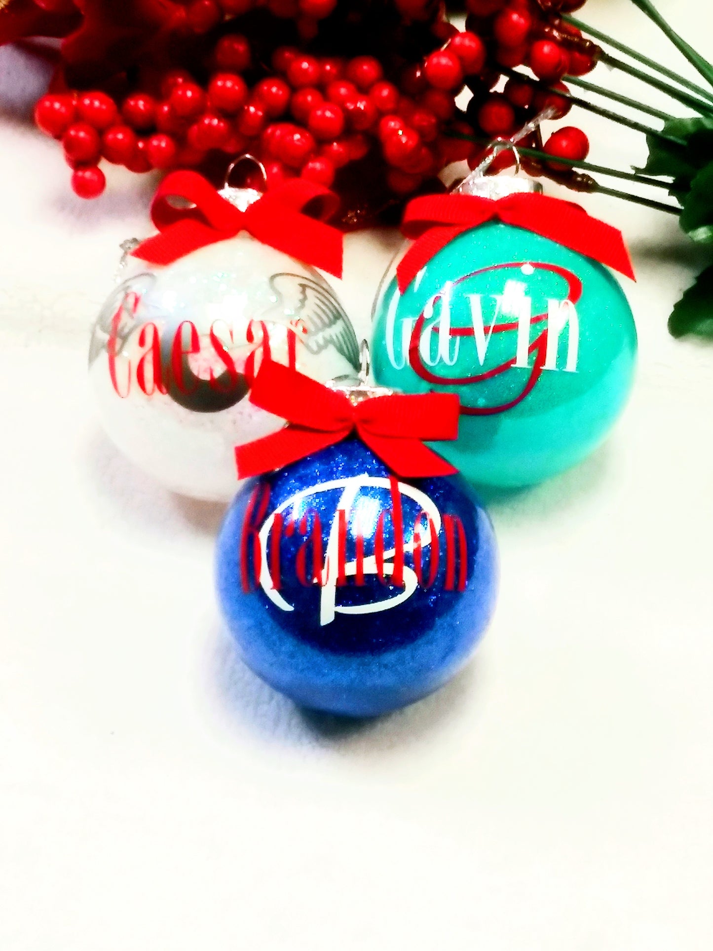 Personalized Christmas Ornaments