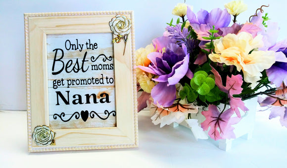 Mother's Day personalized Picture Wooden Frame