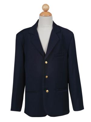 BIG BOYS NAVY THREE BUTTON CORDUROY EASTER BLAZER LITO 605 - Little N Kute Boutique