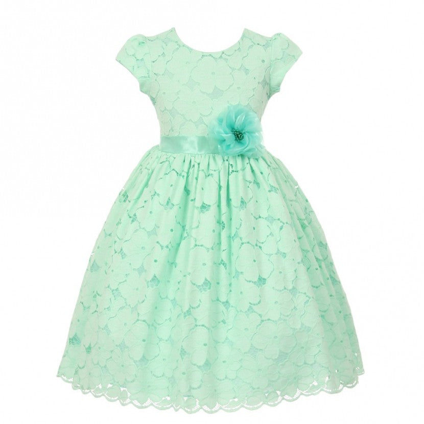 GOOD GIRL LITTLE GIRLS FLOWER GIRL DRESS - Little N Kute Boutique