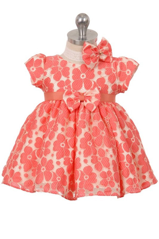 Baby Girls Dress Lace - Little N Kute Boutique