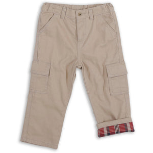 Boys' Fannel Lined Pants Wrangler Cargo - Little N Kute Boutique