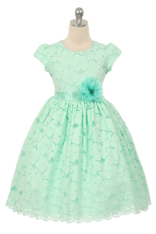 GOOD GIRL LITTLE GIRLS FLOWER GIRL DRESS - Little N Kute Boutique