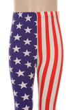Girls  4th of July American Flag Leggings Pants / - Little N Kute Boutique