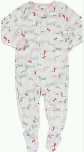 Baby Girl's Sleep Play Footed Pajamas  Footed Sleeper - Little N Kute Boutique