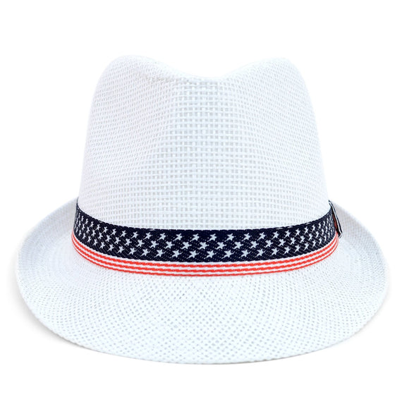Men's 4th of July Fedora Hat - Little N Kute Boutique
