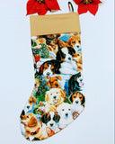 Puppies Christmas Stockings for Pet