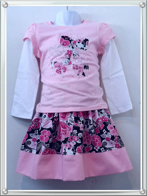 Girls'  2 Piece  Outfit  Set - Little N Kute Boutique