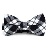 Boy's Suspender Clip-on Plaid Ivy Hat & Matching Bow Tie Set (4-7 Years - Little N Kute Boutique