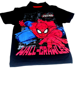 Boys Spider-Man Polo Shirt - Little N Kute Boutique
