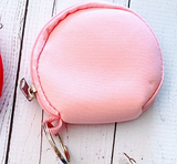 Breast Cancer  Awareness Mask Keychain Pouch