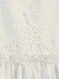 Corded Embroidery Lace on Tulle LNKSP164