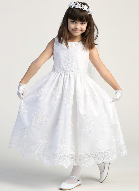 Girls First Communion Dress at Quinn Harper Children's Occasion Wear