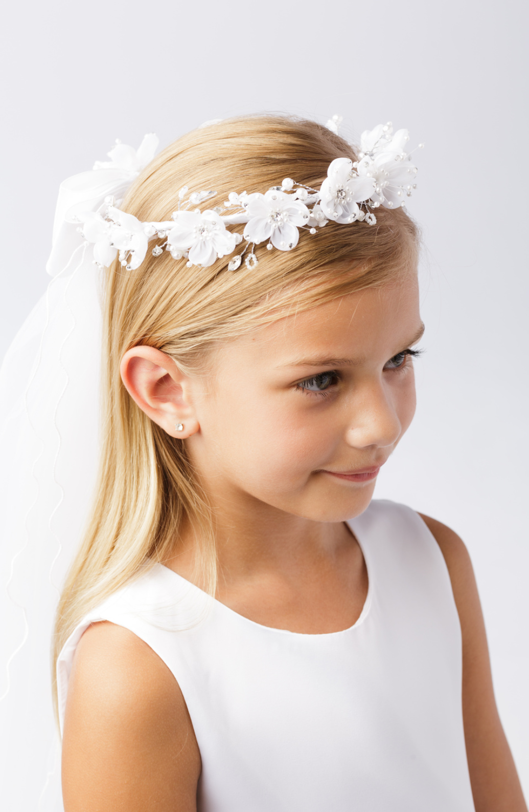 First Communion Veil for Girls LNK775