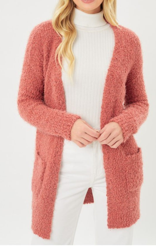 Women's Popcorn Oversized Cardigan Sweater Coats