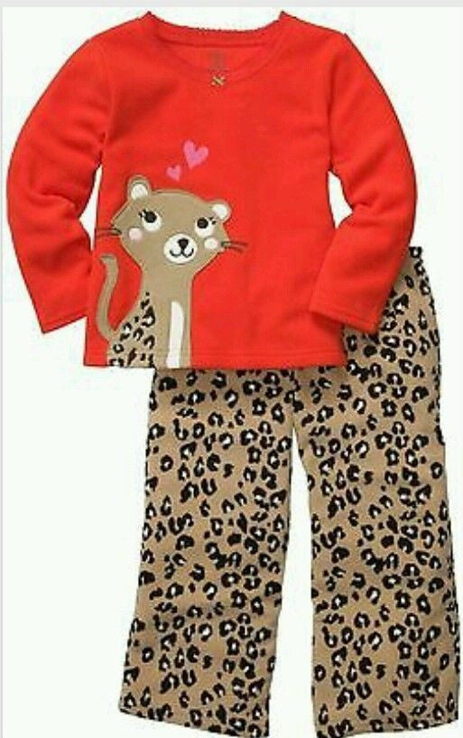 Toddler Girls Pajama Set - Little N Kute Boutique