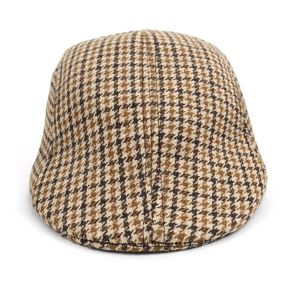 Men's Hound's Tooth Ivy Hat - Little N Kute Boutique