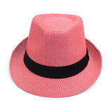 Men's Fedora  Hat with  Band  Herrington - Little N Kute Boutique