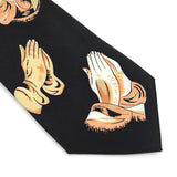 Men's  Novelty  Necktie Prayer Hands Tie NV2809 - Little N Kute Boutique
